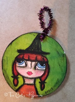 Wanda the Witch ornament
